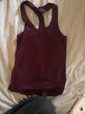 VUORI Maroon Racerback Tank Top